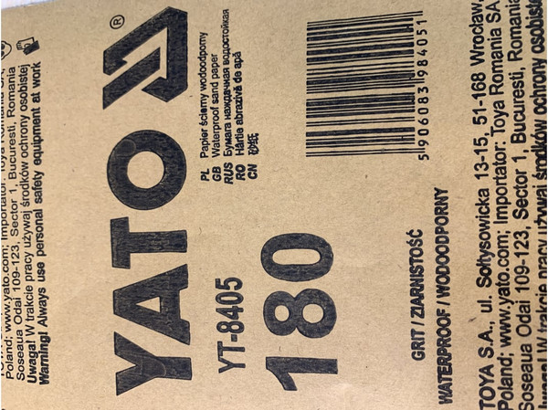 Изображение товара Шлифлист Yato YT-8405