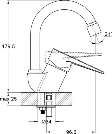 Изображение товара Смеситель Econoce EC0641