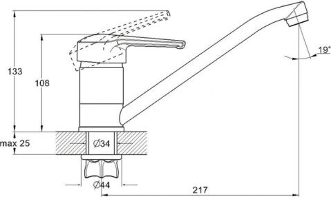 Изображение товара Смеситель Econoce EC0631