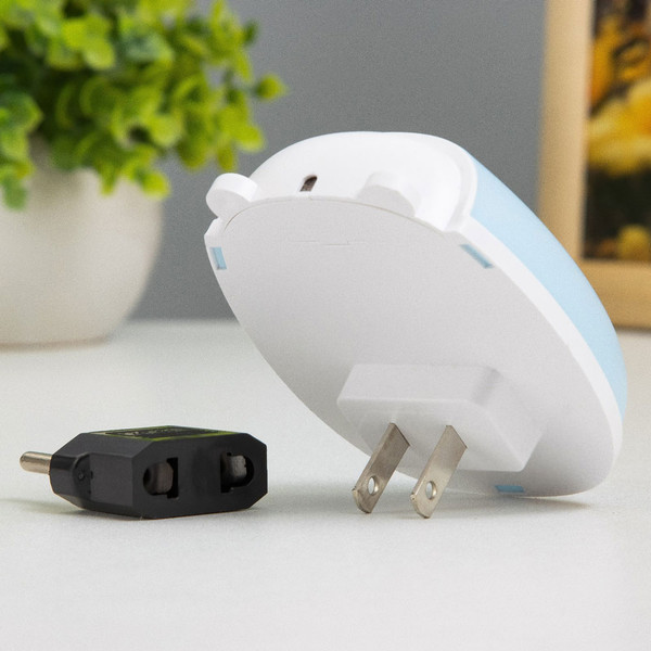 Изображение товара Ночник Risalux Ушки 9809330 (белый/голубой)