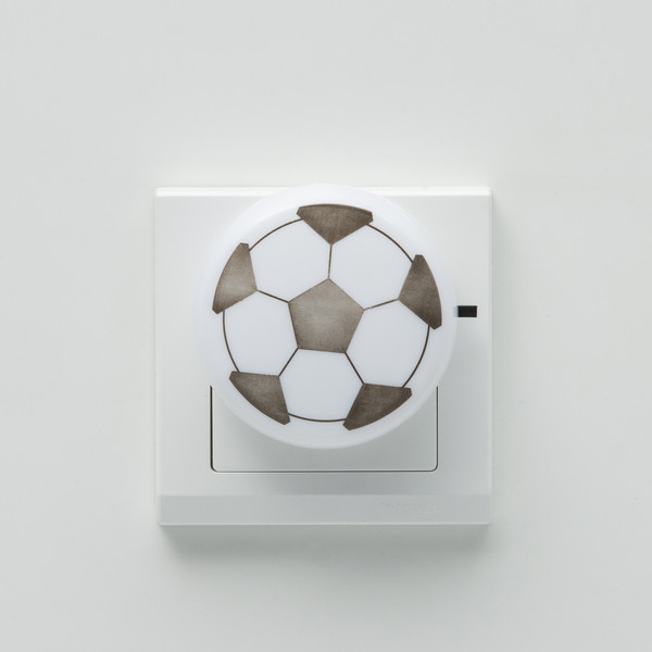 Изображение товара Ночник Risalux Футбольный мяч 10189383 (белый/черный)