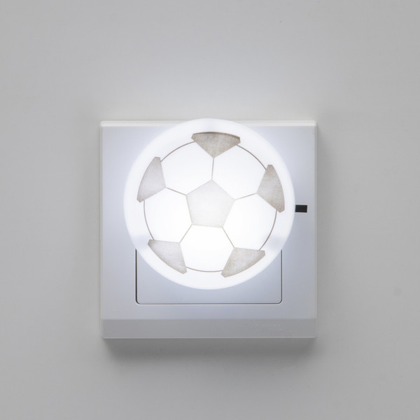 Изображение товара Ночник Risalux Футбольный мяч 10189383 (белый/черный)