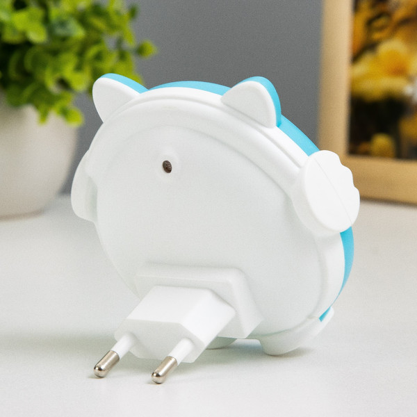 Изображение товара Ночник Risalux Медвежонок 9809337 (синий)