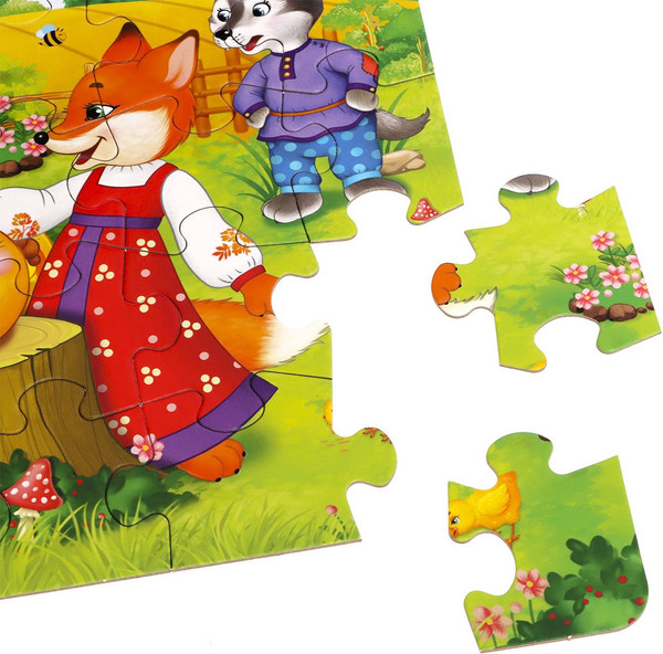 Изображение товара Пазл Puzzle Time Сказочные истории / 9178205 (35эл)