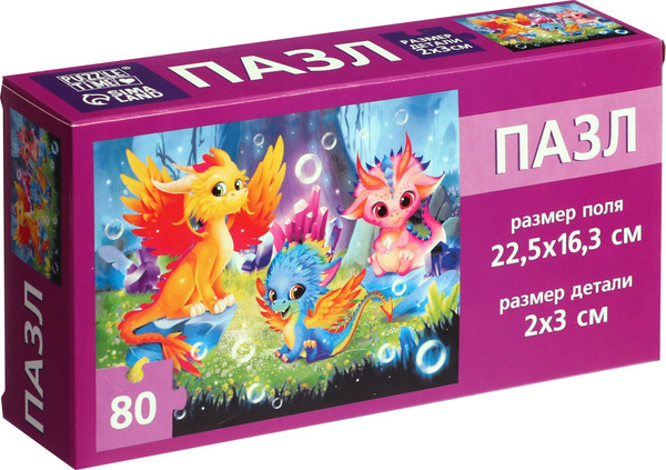 Изображение товара Пазл Puzzle Time Волшебный лес / 9178185 (80л)