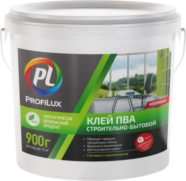 Изображение товара Клей Profilux ПВА Строительно-бытовой (900г)
