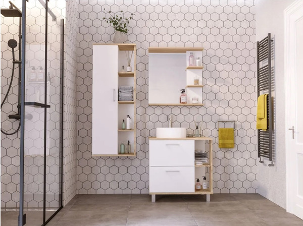 Изображение товара Тумба под умывальник Axus Альпина 70 (2 ящика)