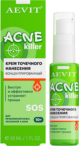 Изображение товара Крем для лица AEVIT Aevit Acnekiller Концентрированный точечного нанесения (30мл)