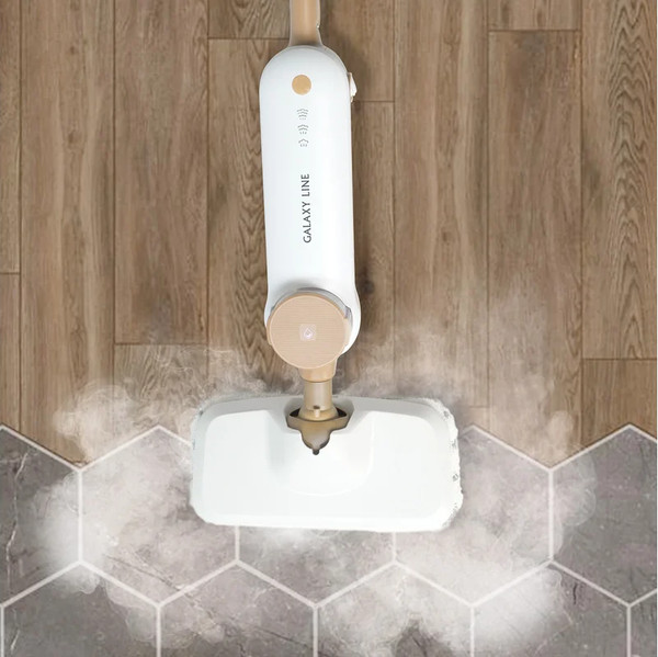 Изображение товара Моп для швабры Galaxy GL 6491 (2шт, белый/голубой)