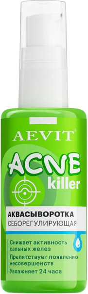 Изображение товара Сыворотка для лица AEVIT Aevit Acnekiller себорегулирующая (40мл)