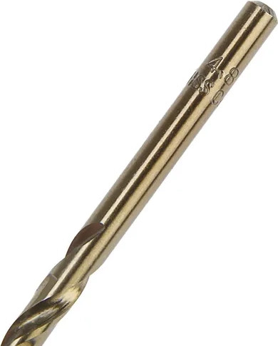 Изображение товара Сверло Tundra HSS-Co цилиндрический хвостовик по металлу 4.8мм / 4087159