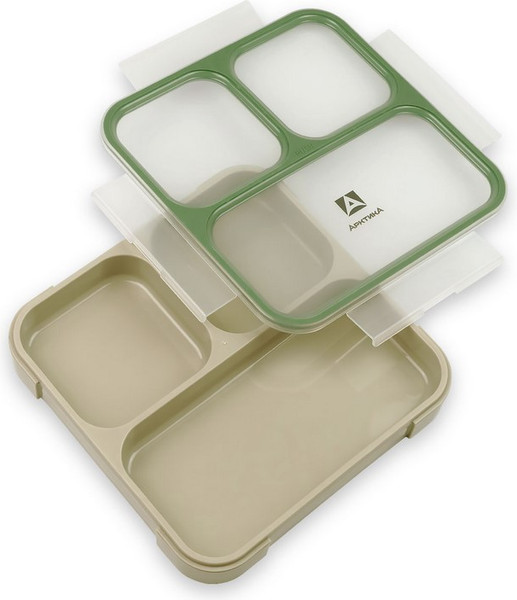 Изображение товара Контейнер Арктика 033-800-GN/BG (зеленый/бежевый)