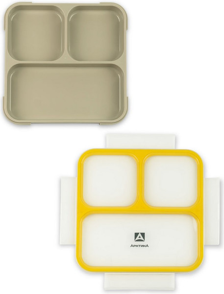 Изображение товара Контейнер Арктика 033-800-BK/YE (черный/желтый)