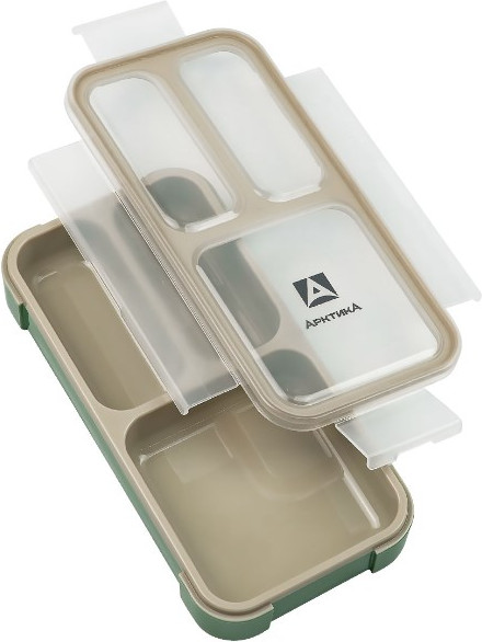 Изображение товара Контейнер Арктика 034-420-GN/BG (зеленый/бежевый)