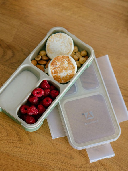 Изображение товара Контейнер Арктика 034-420-GN/BG (зеленый/бежевый)