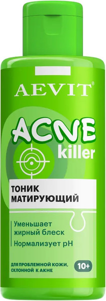 Изображение товара Тоник для лица AEVIT Aevit Acnekiller матирующий (150мл)