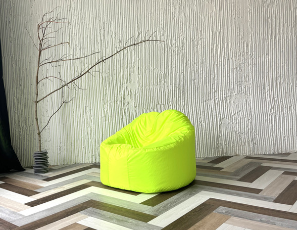 Изображение товара Бескаркасное кресло Mio Tesoro Poparada XXL / PO-60x80-N (неон)