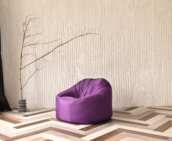 Изображение товара Бескаркасное кресло Mio Tesoro Poparada XXL / PO-60x80-FI (фиалка)