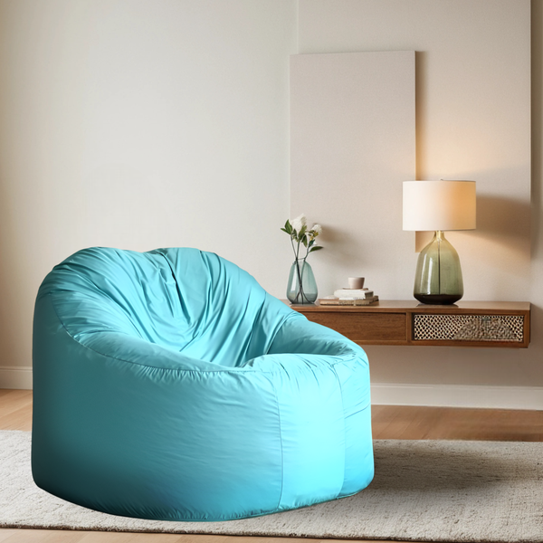 Изображение товара Бескаркасное кресло Mio Tesoro Poparada XXXL / PO-65x85-B (бирюзовый)