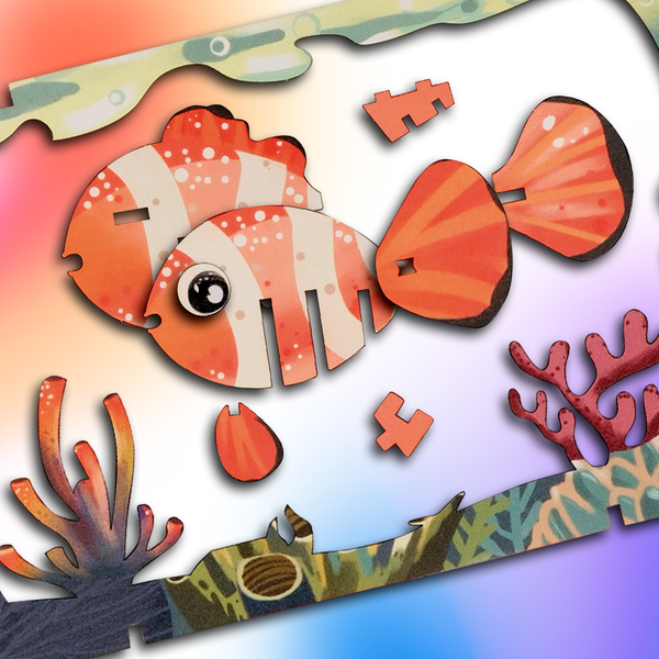Изображение товара Конструктор Славянская столица 3D Wooden Puzzle-Clownfish