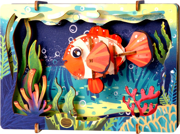 Изображение товара Конструктор Славянская столица 3D Wooden Puzzle-Clownfish
