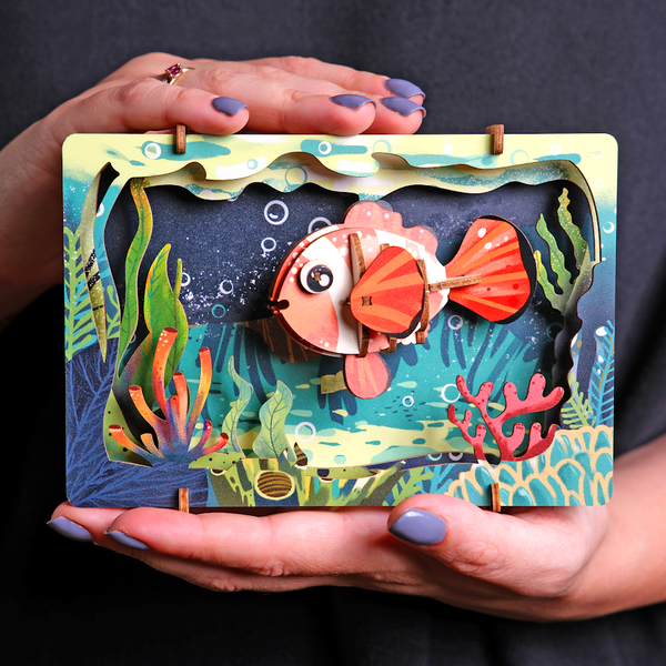 Изображение товара Конструктор Славянская столица 3D Wooden Puzzle-Clownfish