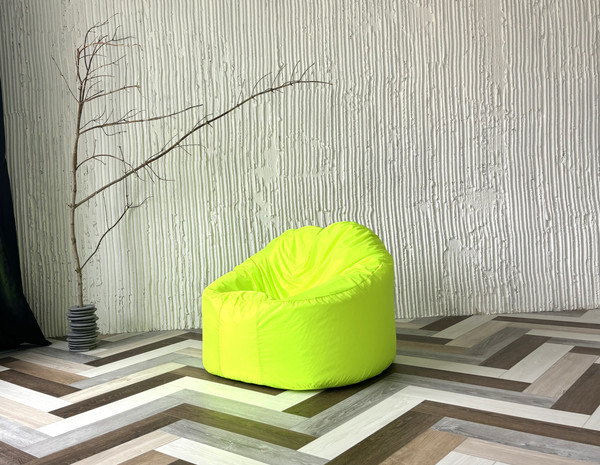 Изображение товара Бескаркасное кресло Mio Tesoro Poparada XXXL / PO-65x85-N (неон)