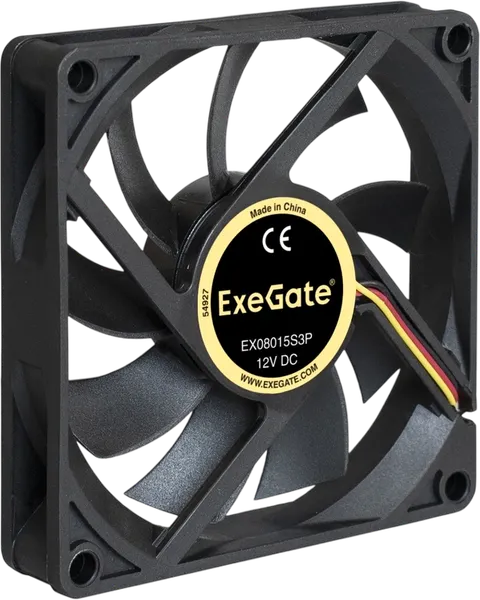 Изображение товара Вентилятор для корпуса ExeGate EX08015S3P / EX180973RUS
