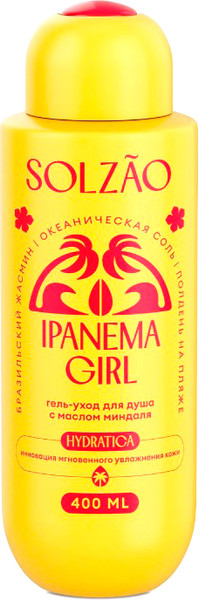 Изображение товара Гель для душа Solzao Ipanema Girl С маслом миндаля (400мл)
