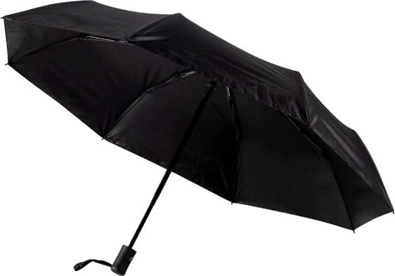 Изображение товара Зонт складной Рыжий кот Classic / 108785 (черный)