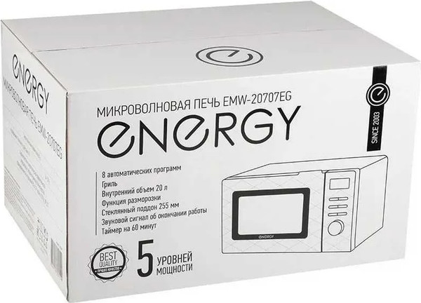 Изображение товара Микроволновая печь Energy EMW-20707EG / 105699 (белый)