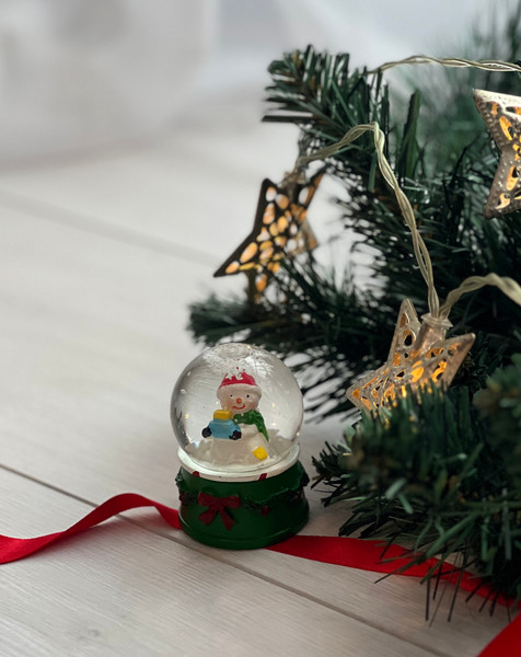 Изображение товара Снежный шар Волшебная страна Снеговичок 108631