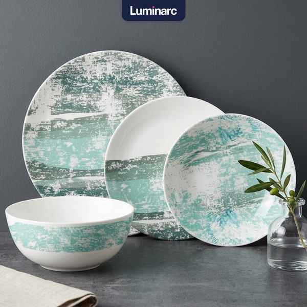 Изображение товара Набор столовой посуды Luminarc Diwali Acctit Turq V8146 (19пр)