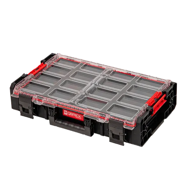 Изображение товара Ящик для инструментов QBrick System ONE Organizer XL 2.0 Multilayer Foam Inserts / ORGQXL2FCZAPG003 (черный)