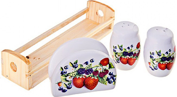 Изображение товара Набор для специй столовый Loraine Ягоды 26283 (4пр)