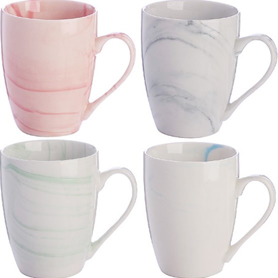 Изображение товара Кружка Loraine Белый мрамор 31236