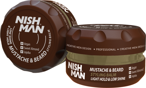 Изображение товара Воск для укладки бороды NishMan Styling Balm для бороды и усов (30мл)