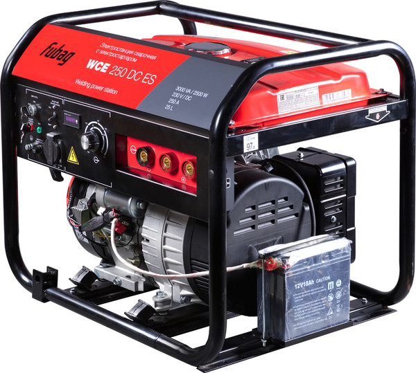 Изображение товара Электростанция сварочная Fubag WCE 250 DC ES (646274)