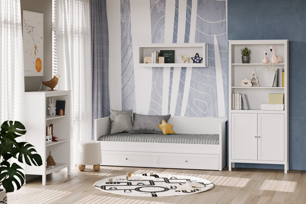 Изображение товара Стеллаж Black Red White Ewa REG/125 (белый)