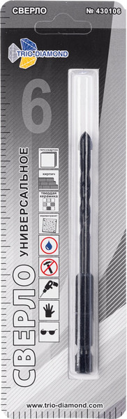 Изображение товара Сверло Trio Diamond 430106