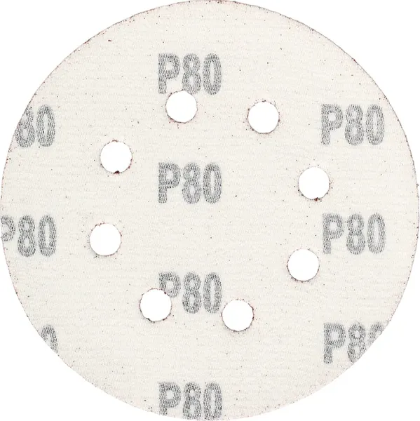 Изображение товара Набор шлифлистов Vira 125мм P80 / 558006 (5шт)