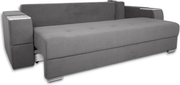 Изображение товара Диван DiArt Бруклин НПБ (велюр Магия 88/крафт белый)