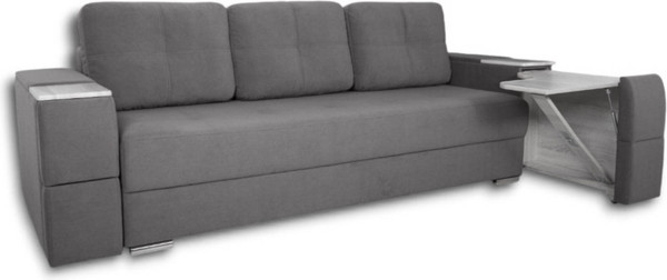 Изображение товара Диван DiArt Бруклин НПБ (велюр Магия 88/крафт белый)