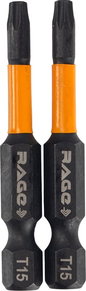 Изображение товара Набор бит Vira Torx T15 S2x50мм / 554146 (2шт)
