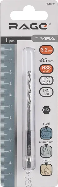 Изображение товара Сверло Vira 554032