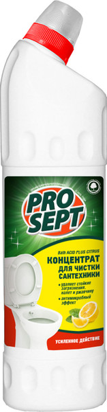 Изображение товара Средство для удаления известковых отложений Prosept Bath Acid+ c ароматом цитруса концентрат (750мл)