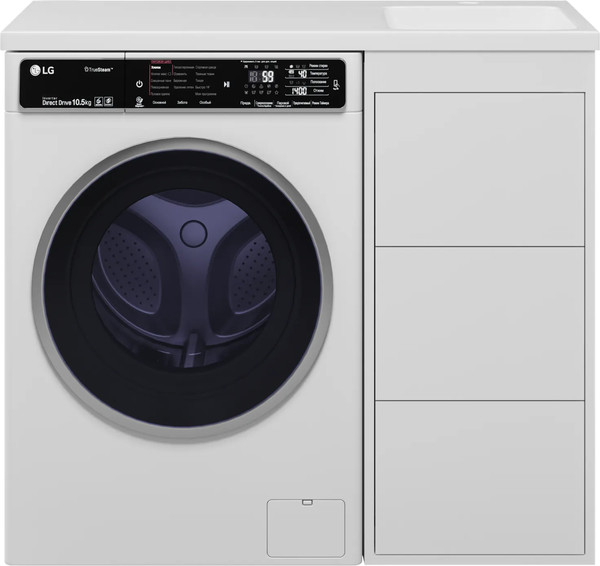 Изображение товара Тумба с умывальником Brevita Grafit 40 / GRA-01040-023Я+5213100
