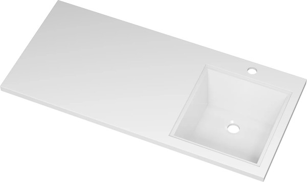 Изображение товара Тумба с умывальником Brevita Grafit 40 / GRA-01040-023Я+5213100