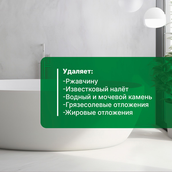 Изображение товара Чистящее средство для ванной комнаты Prosept Bath Extra для глубокой чистки (1л)
