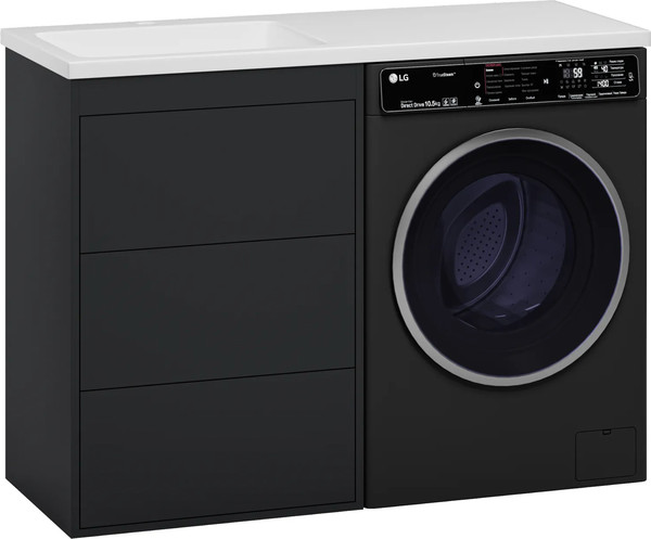 Изображение товара Тумба с умывальником Brevita Grafit 60 / GRA-01060-013Я+5216120